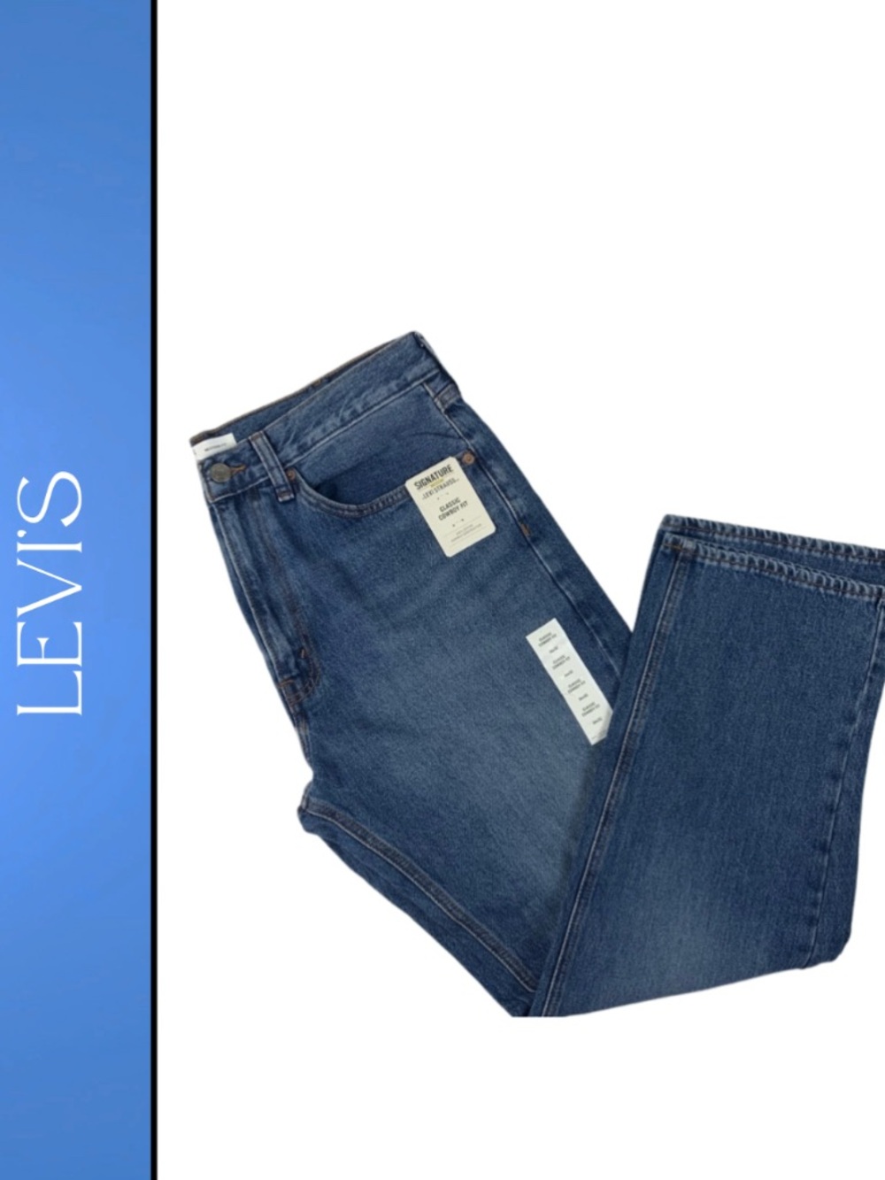 Levi’s Western Fit Classic Denim Blue Jeans Men’s 36X30 Gorpcore Streetwear